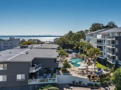 at hotels Mantra nelson Bay